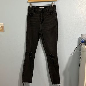 Pacsun High Rise Jeggings in Black